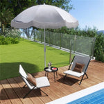 ZUN 6.5-foot outdoor umbrella, elegant white 82228550