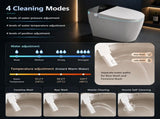 Smart Toilet With Bidet Built In Tank, One-piece Bidet Toilet Seat, Auto Flush, Auto W3598P573059