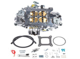 750 CFM 4 Barrel Double Pumper Carburetor Aluminum Electric Choke BR-67257 Shiny 56481035