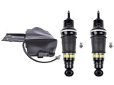 Pair Rear Air Shock Absorbers Compressor Pump Fits for Nissan Armada 17-20 Infiniti QX56 11-13 26962332