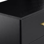 ZUN Modern Black 8-Drawer Dresser for Bedroom - Ample Storage Wide Chest of Drawers, Sturdy & Safe W1785P201162