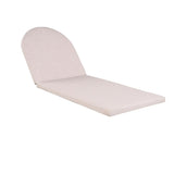 Outdoor Chaise Lounge Cushion - Waterproof Patio Cushion for Lawn Pool Beach - Beige Color N770P298696B