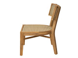 Netro Acacia Wood Dining Chair with Light Brown Wicker N775P321708T