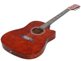 KMA104 41 Inch Dreadnought Cutaway Acoustic Electric Guitar, Basswood Body, Built-in EQ 30909792