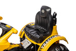 ZUN Ride on Excavator, 12V Battery Powered Construction Vehicles for Kids, Front Loader with Horn, 2 W1629P149049