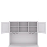 ZUN Coffee Bar Cabinet Kitchen Cabinet with Storage, Farmhouse Wine Cabinet with Drawers shelves and 42301581