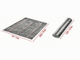 5 x 250FT Barrier Landscape Fabric, 5Oz Premium Woven PP Ground Cover, Heavy Duty Single-Layer 52852963