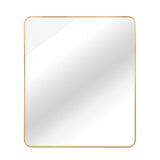 Gold 30 "x36" Rectangular Bathroom Wall Mirror W2203P310396
