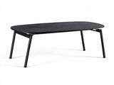 Folding Coffee Table No Assembly Required, 31.5" x 15.7" x 17.7", Melamine 39207104
