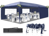 Lotto 3 x 6m Two Windows Practical Waterproof Folding Tent Blue 27523676