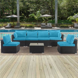 Outdoor Cushions for Patio Furniture Replacement, Patio Furniture Deep Seat Patio W419P313011