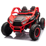 24V Two-seater Kids Ride On UTV w/Parents Control,20in seat width,400W Super high power,Four-wheel W1578P198433