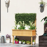 Wooden PlanterFlower shelf,Wood Planter Box 58431238
