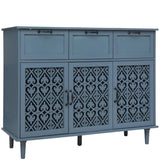 3 Door 3 Drawer Cabinet, American Furniture, Suitable for Bedroom, Living Room, Study W688124215