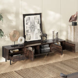 78 " Mid Century Modern TV Stand for 65 Inch TVs, TV Console with Storage Cabinets for Living Room, N710P293264Q