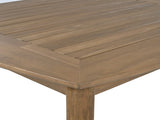 Acacia Wood Dining Table 8-Person Outdoor Table, Farmhouse Furniture for Patio, Garden, Backyard, N779P236677N