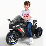 Motorcycle for Kids, 12V Electric Ride On Motorcycle for Brithday Gifts, Kids Motorcycle with LED 03450809