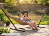 2-Person Polyester Caribbean with Hardwood Spreader Bars, 600lbs Weight Capacity Double 12310511