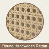 15"W Rattan 2-Drawer Nightstand T3771P351733