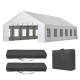 20x40FT Party Tent Heavy Duty, Large Wedding Event Shelters with 3 Carry Bags & Removable Sidewalls, 52771184