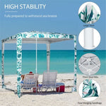 ZUN Outdoor beach umbrella / Sun Umbrella （Prohibited by WalMart） 40889516