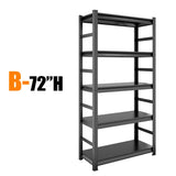 Storage Shelves 5 Tier Heavy Duty Metal Shelving Unit Adjustable Shelving Units and Storage Rack W1831121768