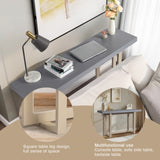 Modern Wood Entryway Console Table Sofa Table, Long Entryway Table for Hallway Living Room Foyer 53585278