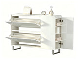 () 2-Drawer Flip-Up 1 Side Door with Bottom Lighting Shoe 28979393