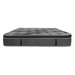 ZUN Luxurious 14in Euro Top Mattress, King Size Plush Memory Foam Mattress for Bed Frames, Dark Gray B011P204499