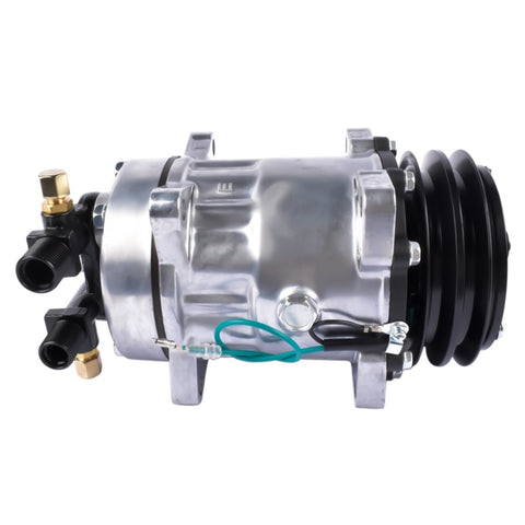 ZUN New Air Conditioning Compressor TM16 Shuttle Bus 12V with 2 Grooves Z0006398A 47510648