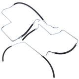 Set of 3 Power Steering Hose Fit for Chevy Trailblazer EXT GMC Envoy Buick Rainier CXL Saab 9-7x 96657890