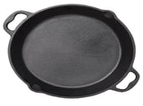 17inch Pre-Seasoned Cast Iron Skillet, Cast Iron Pan,Dual Assist Handles,Use for Grill, Stovetop, 45193451