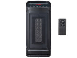 17" 1500W Portable Electric Heater with 3 Heat Settings, 70&deg Oscillation, Timer, Remote Control, 78882897