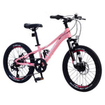 ZUN Mountain Bike for Girls and Boys Mountain 20 inch 7-Speed bike 73527841