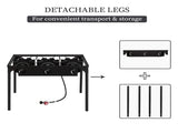 Outdoor Camp Stove High Pressure Propane Gas Cooker Portable Cast Iron Patio 85915216