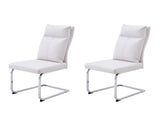 Dining chair set modern leather imitation soft cushion dining chair, with soft cushion 31912882
