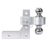 Alu Adjustable Trailer Drop Hitch,2inch receiver,6 inch adjustable W46537189