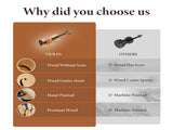 Professional 4/4 Full-Size Violin - Premium Sound, Durable & Lightweight Design with Complete 34004834