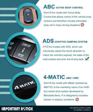 4pc Front & Rear Air Suspension Shock Strut For Mercedes S-Class W220 S430 S500 87588612