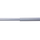 Wall-Mounted Folding Tire Storage, 30.5 to 50.5 Inches Wide, Supports 300 Pounds, Silver 96394660
