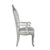 Cream and Golden Ivory Tufted Arm Chairs B062P182714