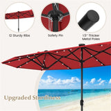 13 Feet Umbrella with LED Lights 50835539