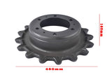 17 Teeth Track Sprocket Replacement for Bobcat Skid Steer Loader T200 T250 T300 864 6715821 76406361