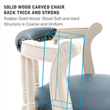 Bar Stools Seat Height 26'' Leather Wooden Bar Stools W2195P146467