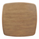 Modern Wooden Dining Table with Storage Shelf, Walnut Finish W3137P270470