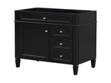 30'' Bathroom Vanity without Top Sink, Modern Bathroom Storage Cabinet with 2s and a Tip-out N710P250685B
