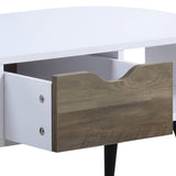 Halima White & Black Finish Coffee Table B2726P287756