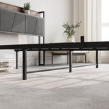 Queen Size Bed Frame, Storage Headboard with Charging Station and 2 Drawers, Solid and Stable, Noise W840137808