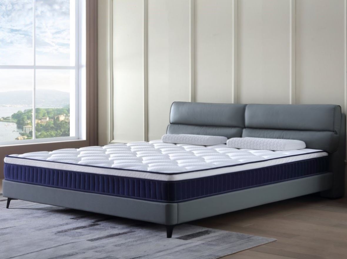 Alwyn Home Innerspring Mattress Medium Hybrid Mattress in a box With C ...