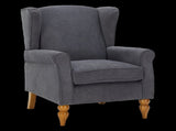 Coffee Table & Armchair Set,Vintage Luxury Style, a high-back reading chair & a 49008608